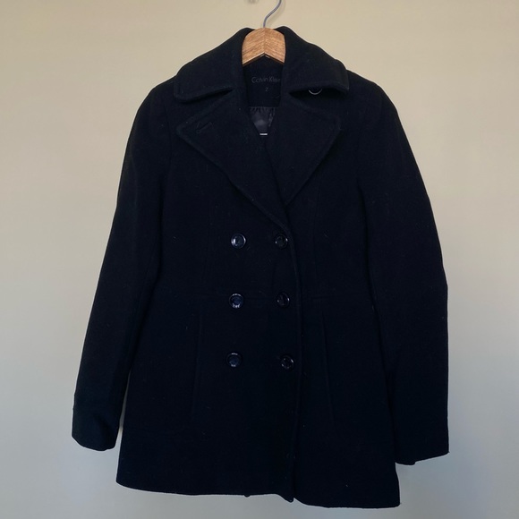 Calvin Klein Jackets & Blazers - 🚚 MOVING SALE 🚚 CK CALVIN KLEIN Black Wool Coat